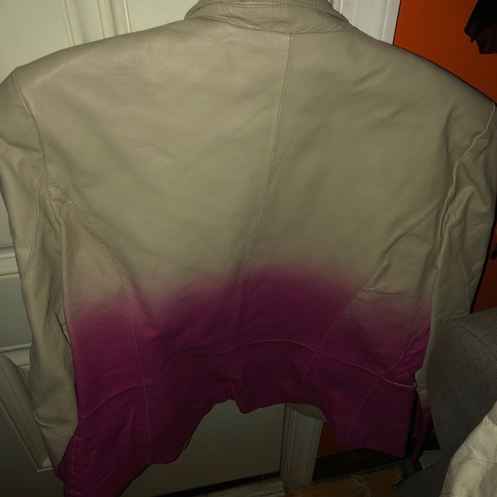 Leather jacket